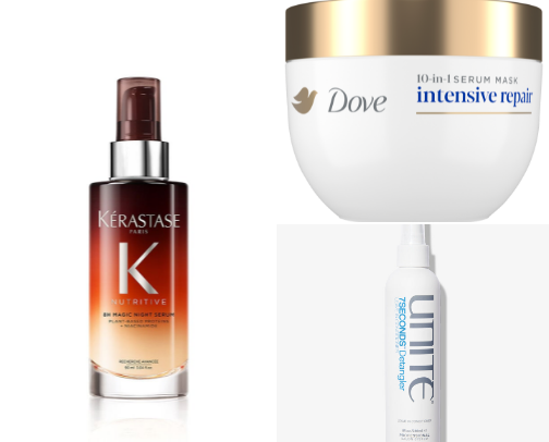 My Hair Must-Haves cover photo collage