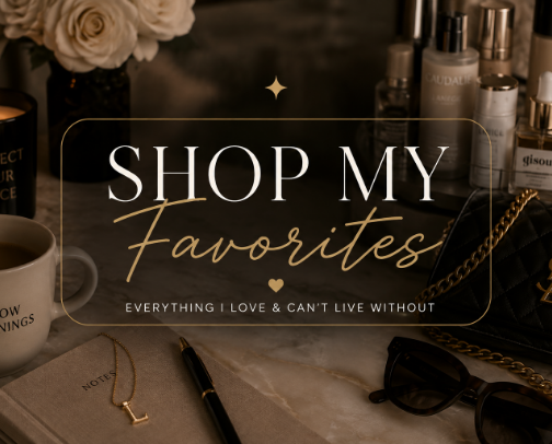 🤍 Shop My Favorites cover photo collage
