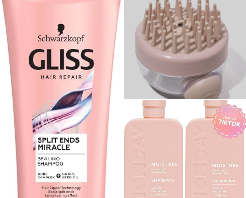 Hair Care 👱‍♀️ cover photo collage