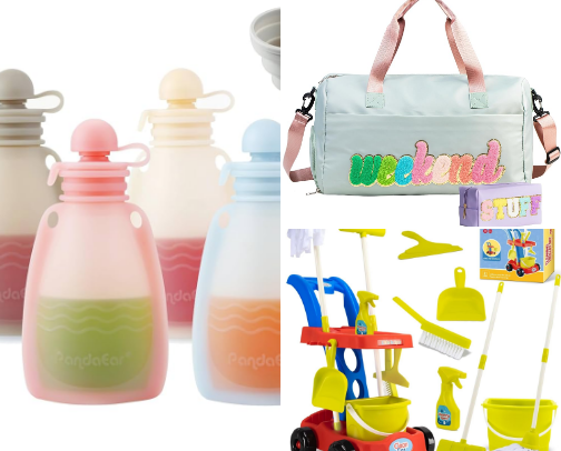 Kid friendly -Daily use items cover photo collage