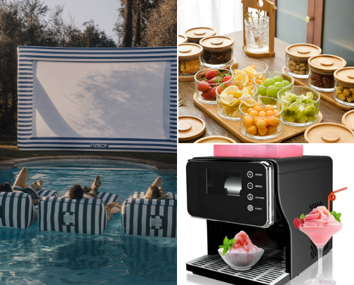 Movie Night at Home cover photo collage