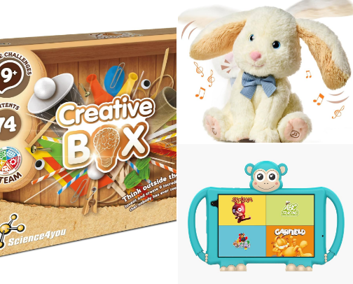 Playful toys for imaginative ones cover photo collage
