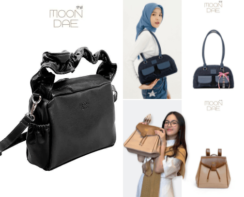 Bag korean look's cover photo collage