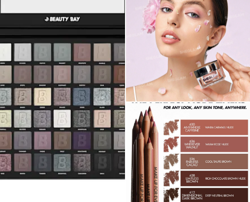 the best products for a day and night makeup routine 🙂‍↕️ cover photo collage