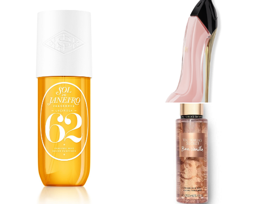Fragrance recommendation 💘 ✨️ cover photo collage