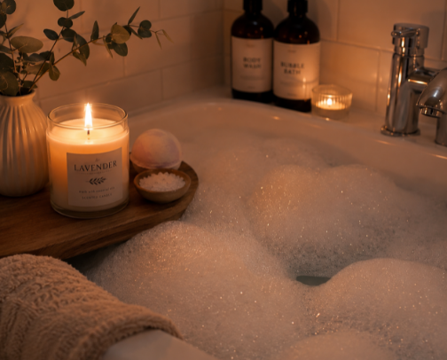 My Cozy Night Routine: Relax, Recharge, & Unwind cover photo collage