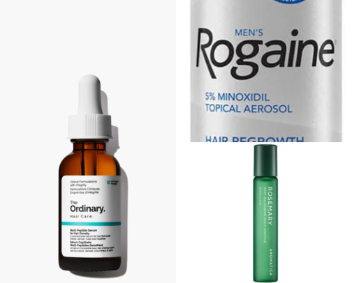 Hair treatment cover photo collage