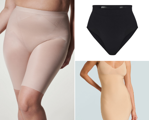 Smooth&snatched, shapewear that works cover photo collage