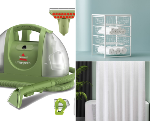 Home necessities cover photo collage
