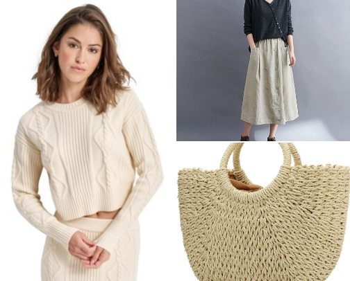 Coastal Grandmother Aesthetic cover photo collage