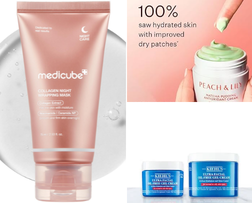 "Glow Up & Clear Out: My Ultimate Acne-Fighting Skincare Routine" cover photo collage