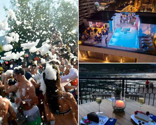 Night Beginnings & Late Evenings: Montenegro’s Go-To Party Spots cover photo collage