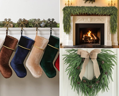 Ralph Lauren Christmas is really just Classic Christmas cover photo collage