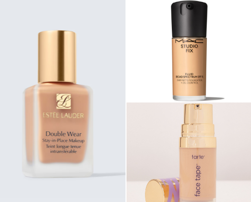 Foundations for the girls and gays with oily skin 🎀🎀 cover photo collage