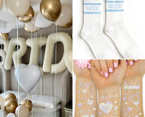 Bachelorette Gift Ideas & Party Necessities cover photo collage