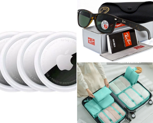 Travel Essentials List cover photo collage