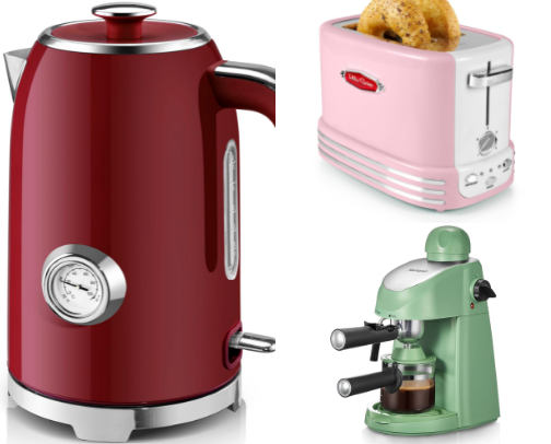 30 Retro Kitchen Finds: Vintage & Mid-Century Accessories cover photo collage