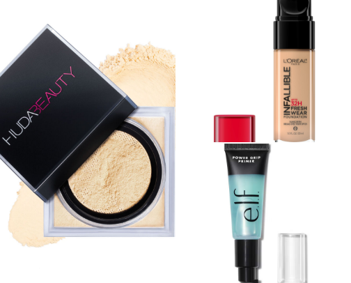 Makeup for oily skin cover photo collage