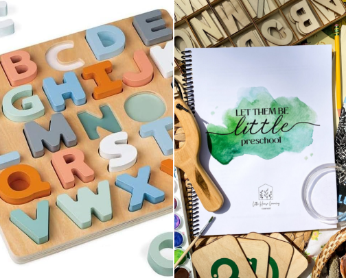 Everything I Use for Preschool at Home cover photo collage