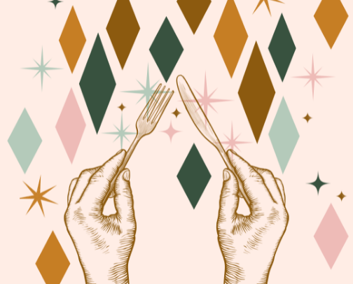 The Girl Eats cover photo collage