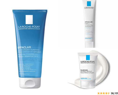 Skincare for oily sensitive skin cover photo collage