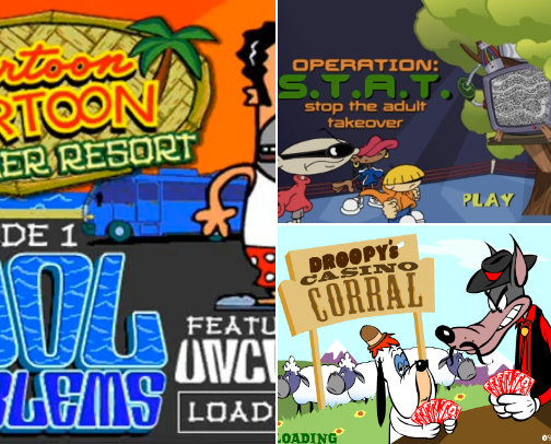 Top 20 Nostalgic Cartoon Network Games cover photo collage