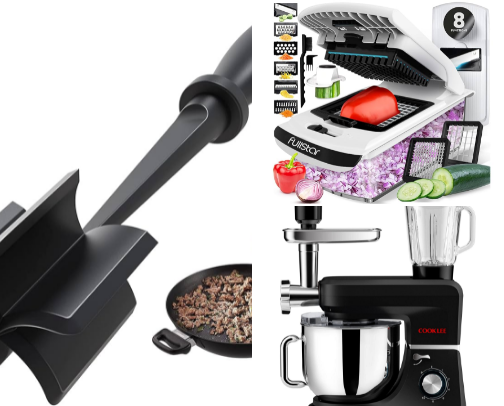 Kitchen essentials👩🏻‍🍳🥗 cover photo collage