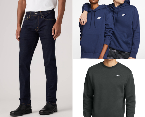 My Men’s Wardrobe Picks 🧥🖤 cover photo collage