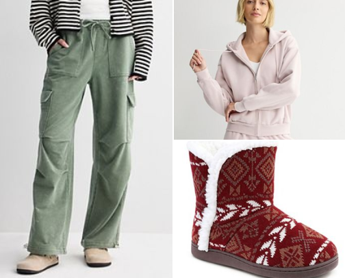 The comfy/cozy list cover photo collage