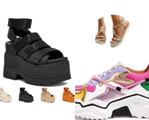 Cute Platforms: Comfortable Height-Boosting Shoes cover photo collage