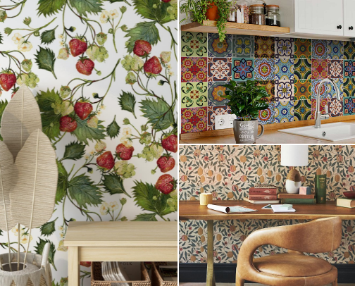 DIY STYLISH RENTER-FRIENDLY FLAT MAKEOVER cover photo collage