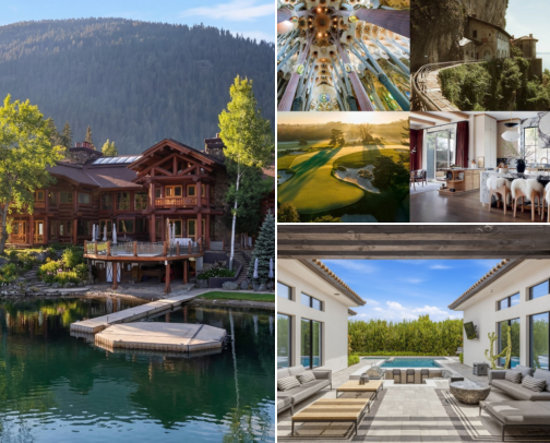 Luxury Real Estate Worth Dreaming About | Extraordinary Homes & Architecture cover photo collage