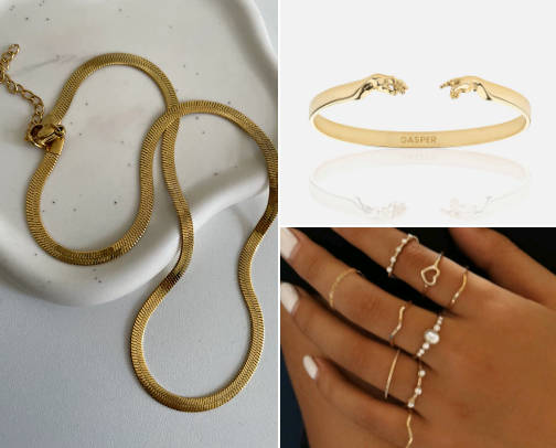 Jewellery cover photo collage