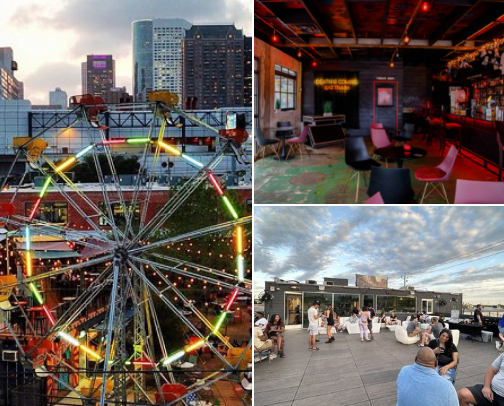Bar Hopping- Houston’s Well-Known & Underrated Bars I Love Going To 🍻🍷 cover photo collage
