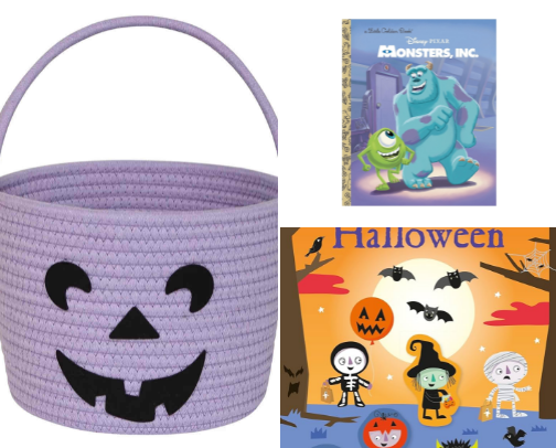 My toddler’s boo basket 🎃 cover photo collage