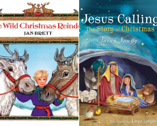 Family Christmas Books cover photo collage