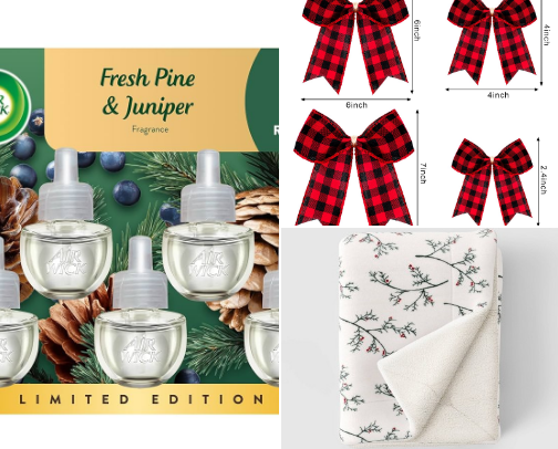 Cozy Christmas favorites cover photo collage