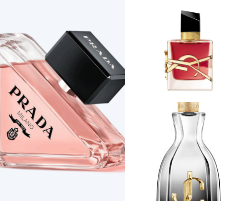 Million dollar  scents Perfume Edition cover photo collage