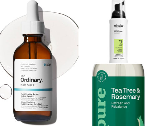 Hair care essentials cover photo collage