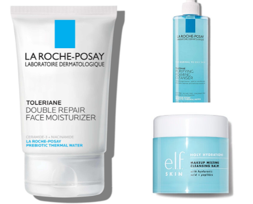 Skincare favorites cover photo collage