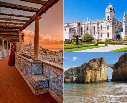 Adventures in Portugal cover photo collage