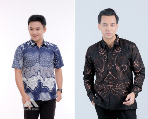 Modern Men's Batik Shirts: Stylish Traditional Wear for Every Occasion cover photo collage