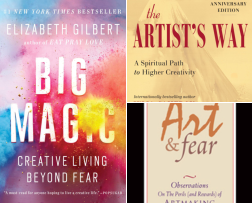 Books That Made Me Realize Creativity Has Nothing to Do With Talent cover photo collage