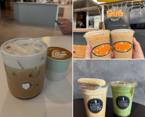 BEST coffee spots | San Antonio cover photo collage