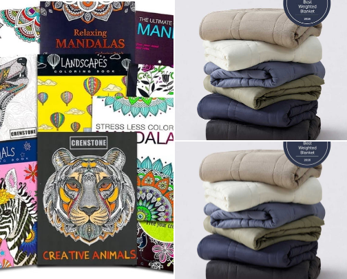 My Anxiety Comfort Kit: Things That Help Me Reset cover photo collage