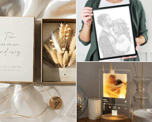 Weeding gift cover photo collage