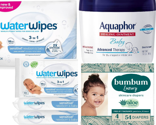 Baby Mom Must Haves cover photo collage