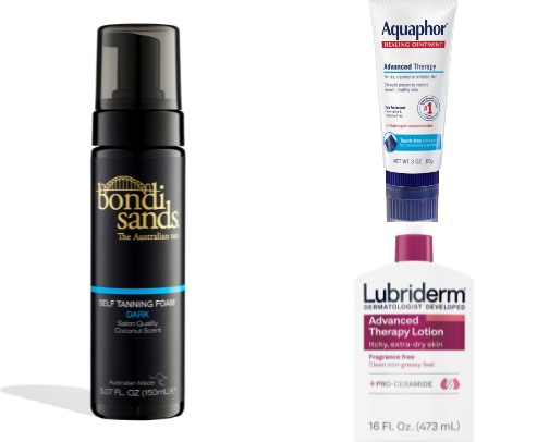 Products for your skin cover photo collage