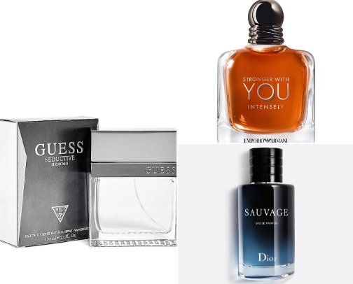 my fav perfumes and colognes cover photo collage