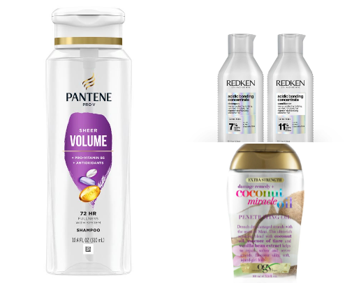 Hair care for damaged and/color treated hair! cover photo collage